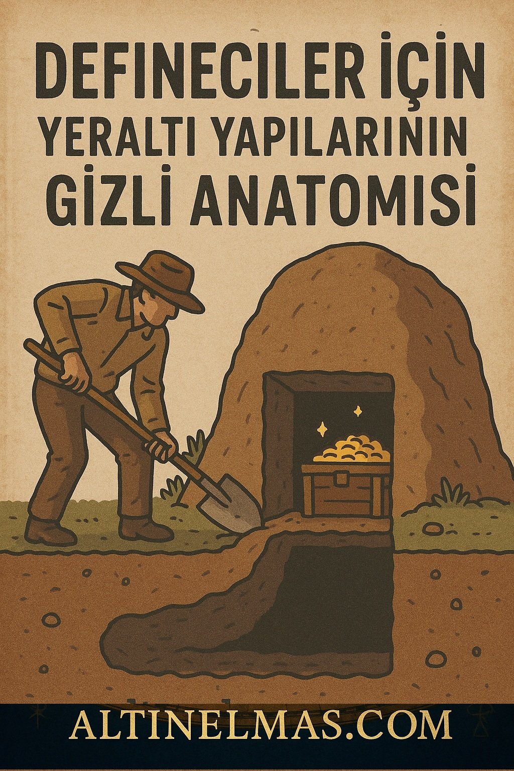 Defineciler İçin Yeraltı Yapılarının Gizli Anatomisi E-Kitap